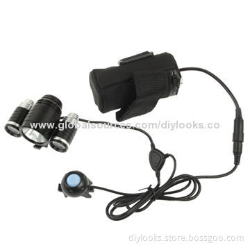 TrustFire TR-D003 3 Mode 1 x T6 LED and 2 x R2 LED Bike Light with Switch